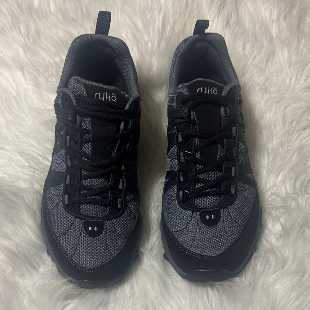 Ryka Women's Gray and Black Sneakers